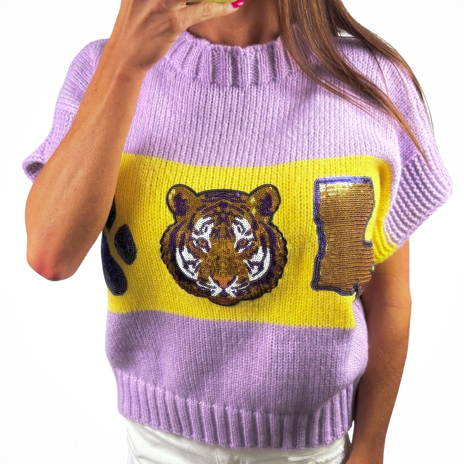 Louisiana Love Sequin Top