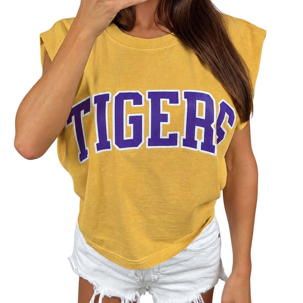 Tigers Vintage Muscle Tee