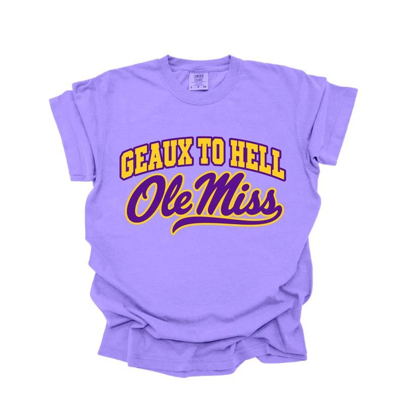 Geaux To He🏒🏒 Ole Miss Tee