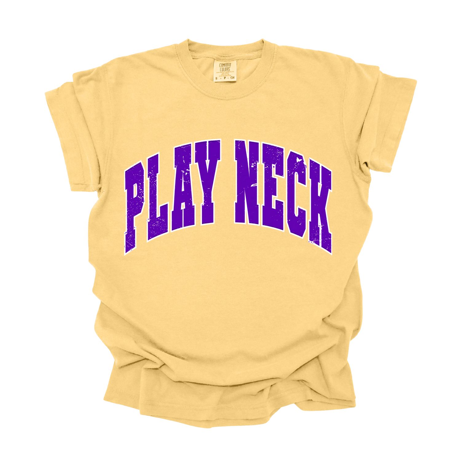 Play Neck Vintage Wash Tee