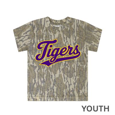 Youth Mossy Oak Camo Tigers Tee
