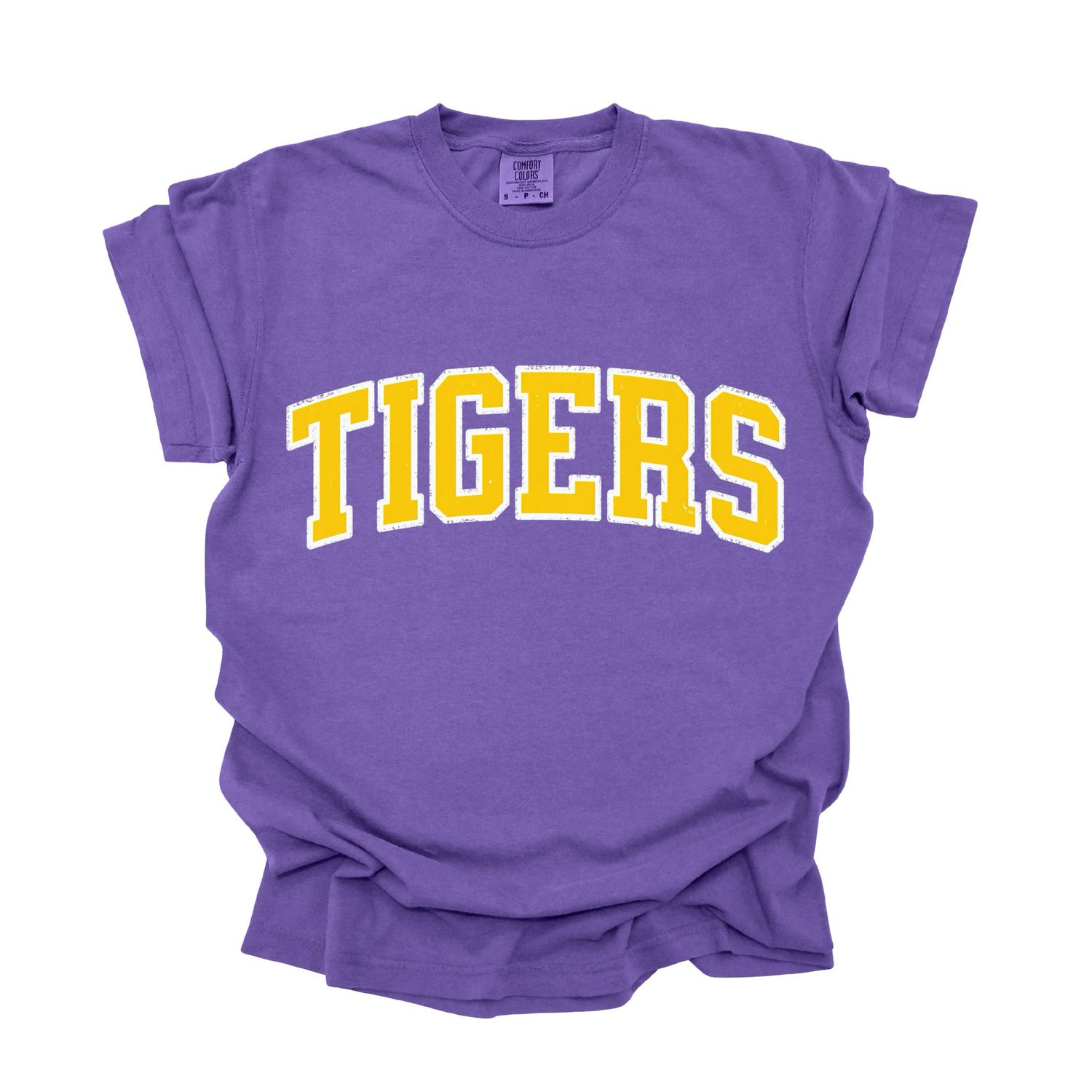 Tigers Collegiate Comfort Colors Tee
