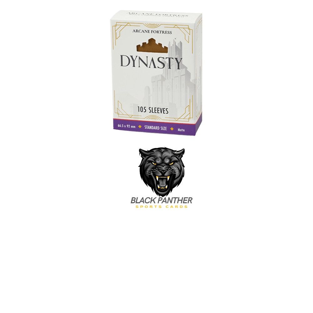 Arcane Fortress Standard Matte Card Sleeves -DESERT GOLD