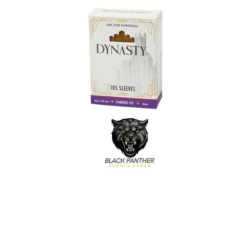 Arcane Fortress Standard Matte Card Sleeves -DESERT GOLD