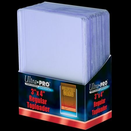 3 X 4 Inch Toploaders Clear 25-Count Pack