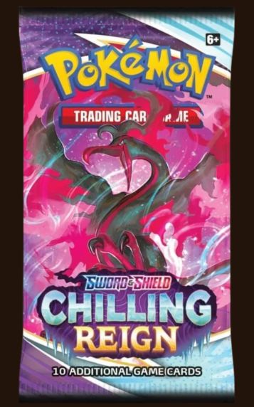 Pokemon TCG: Sword &amp; Shield - Chilling Reign – Booster Pack