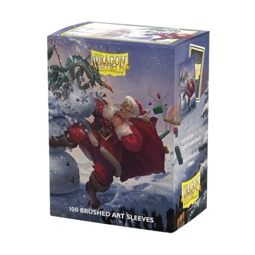 Dragon Shield Card Sleeves Brushed Art Christmas 2025