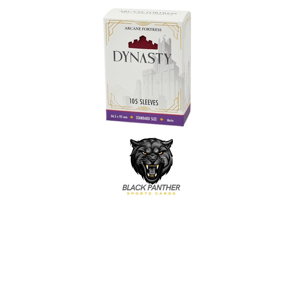 Arcane Fortress Standard Matte Card Sleeves - CRIMSON RED