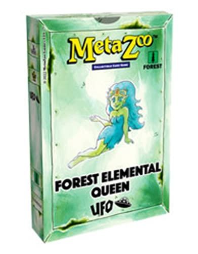 MetaZoo Cryptid Nation UFO Forest Elemental Queen Theme Deck (1st Edition)