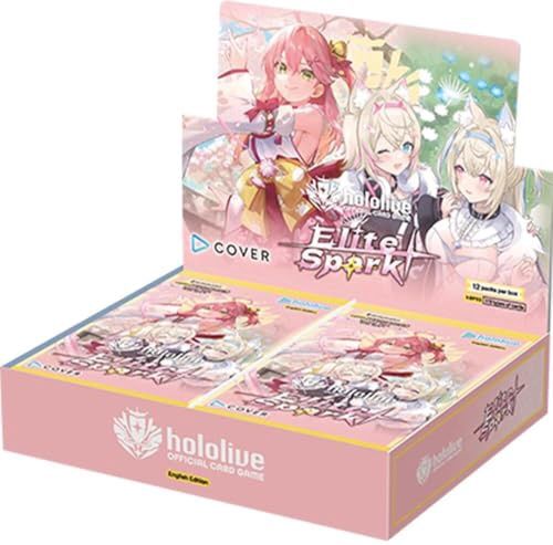 Hololive Official Card Game: Elite Spark Booster Box - 12 Packs