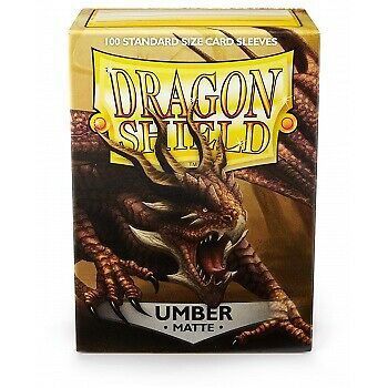 Dragon Shield Card Sleeves Matte Umber