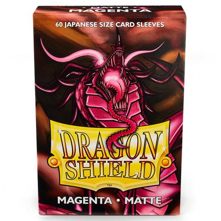 Dragon Shield Japanese Magenta Matte Sleeves