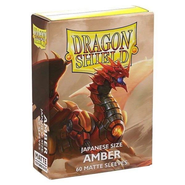 Dragon Shield Japanese Amber Matte Sleeve