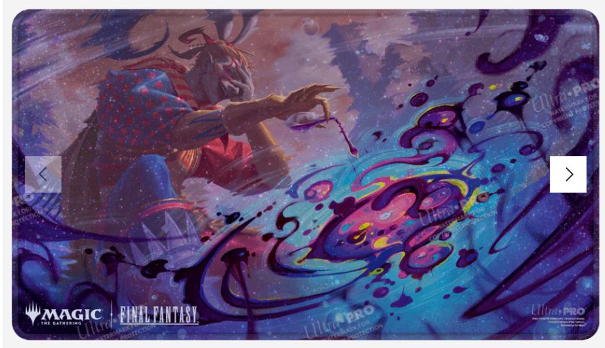 MTG Magic Final Fantasy Holofoil Playmat Ultra Pro Premium Poison the Waters