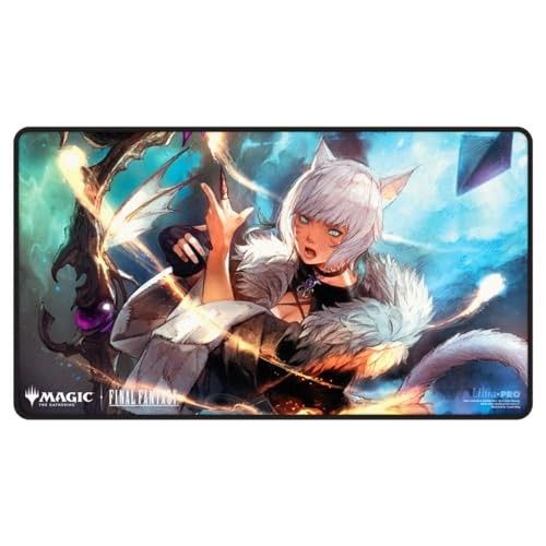 Magic: the Gathering Final Fantasy Y'shtola, Secret Seeker Black Stitched Playmat