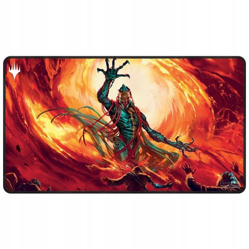 The Brothers War Gix Yawgmoth Praetor Stitched Standard Gaming Playmat for Magic: the Gathering
