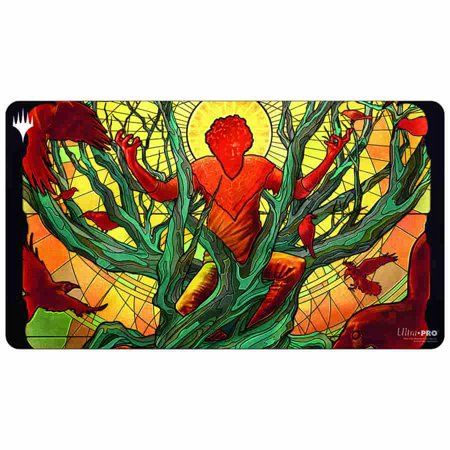 Dominaria United the Raven Man Standard Gaming Playmat for Magic: the Gathering