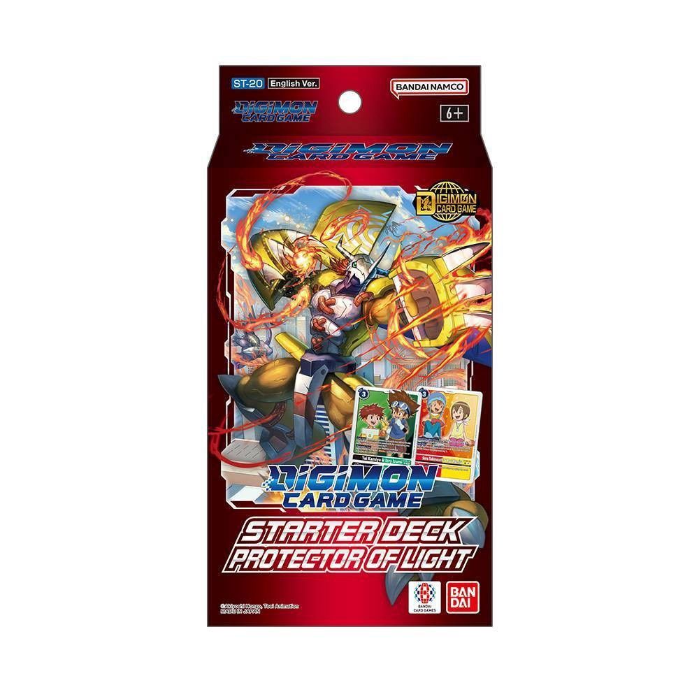 Excell Digimon Trading Card Game Starter Deck Protector of Light ST-20