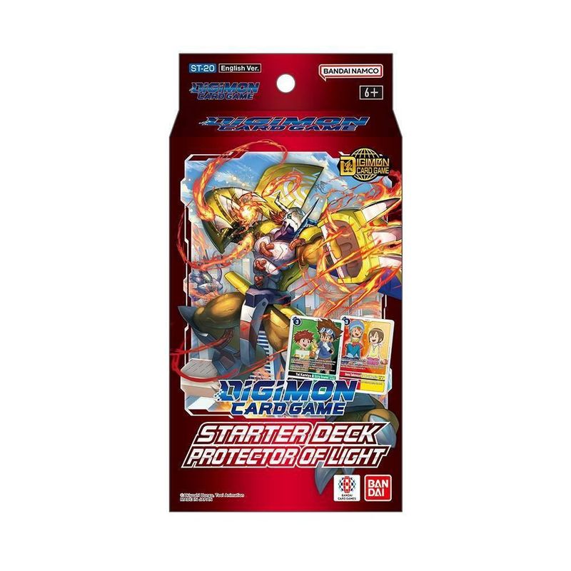 Excell Digimon Trading Card Game Starter Deck Protector of Light ST-20