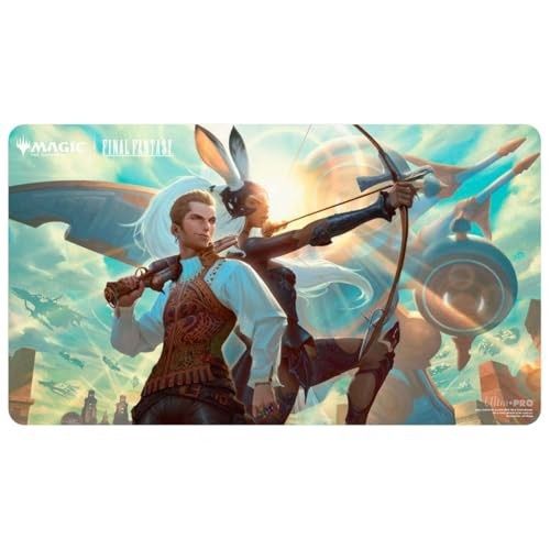 Ultra PRO - Final Fantasy X Universes Beyond Baltheir and Fran Playmat for Magic: the Gathering | Card Game Playmat, Final Fantasy Collectibles, Desk