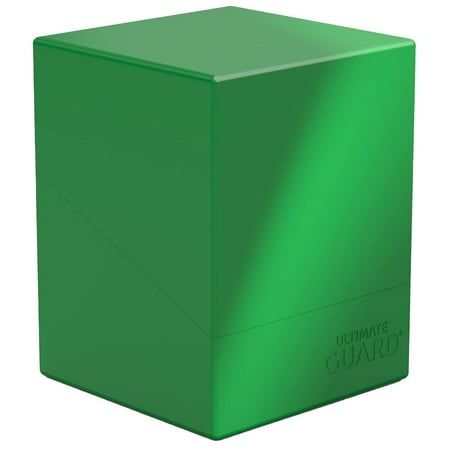 Ultimate Guard Boulder Solid Deck Case 100+ Card Game Green