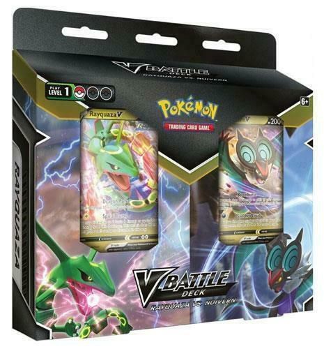 Pokemon TCG: V Battle Deck - Rayquaza V/Noivern V - 8 Decks [Card Game 2 Players]