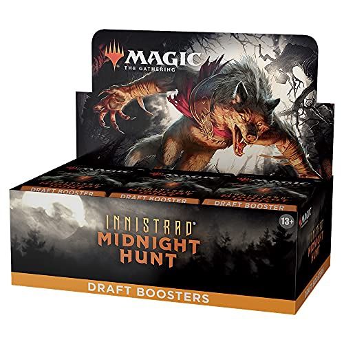 Magic: the Gathering Innistrad Midnight Hunt Draft Booster Box | 36 Packs (540 Magic Cards)