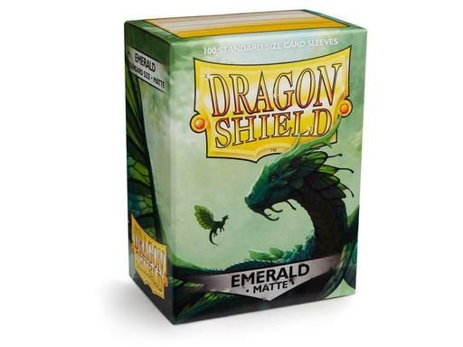 Dragon Shield Card Sleeves Emerald Matte