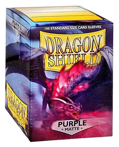Dragon Shield: Card Sleeves Purple Matte Sleeves