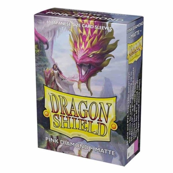 Dragon Shield Japanese Pink Diamond Matte Sleeves