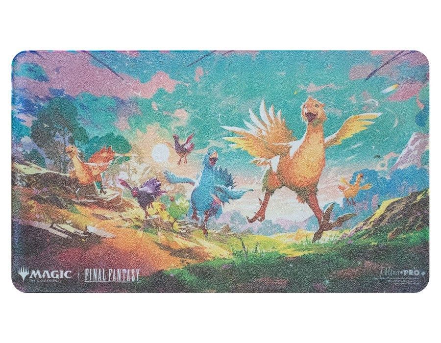 Ultra Pro Holofoil Playmat MTG X Final Fantasy - Running Chocobos