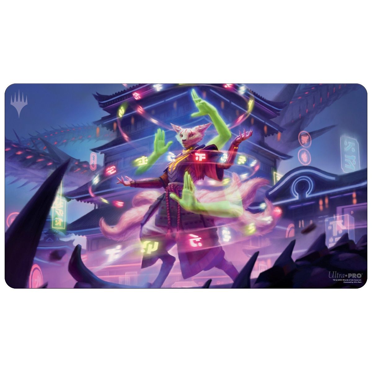 Ultra PRO - March of the Machine Card Playmat Ft. Bright-Palm Soul Awakener for MTG - Protect Your Cards During Gameplay from Scuffs &amp; Scratches