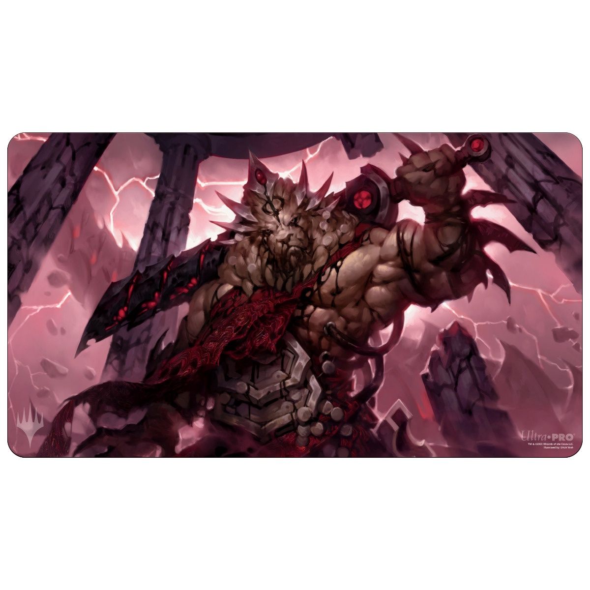 March of the Machine Brimaz Blight of Oreskos Standard Gaming Playmat for Magic: the Gathering