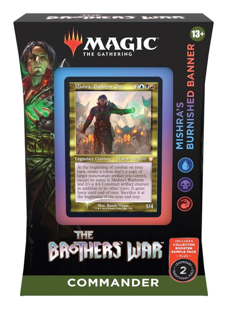 Magic the Gathering: Brothers War Commander Deck - Mishra, Eminent One