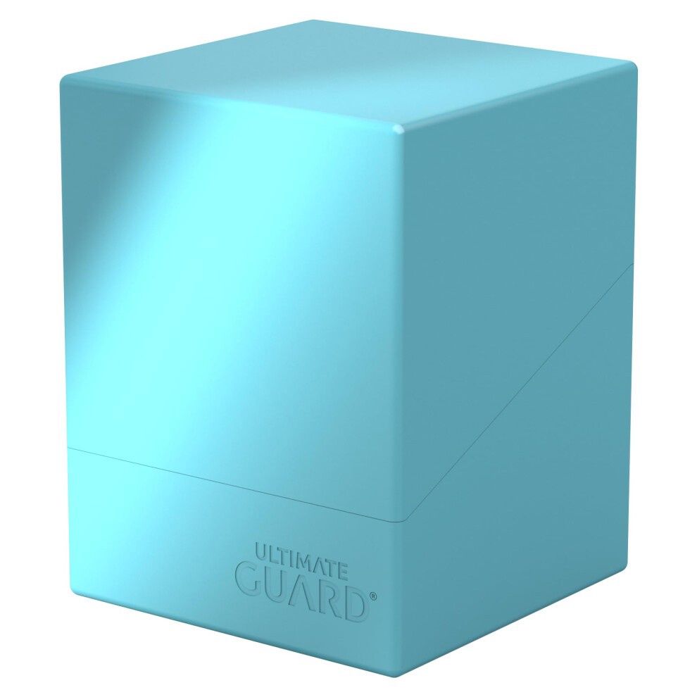 Ultimate Guard Boulder Solid 100+ Deck Case for 100 Double-Sleeved TCG Cards Turquoise