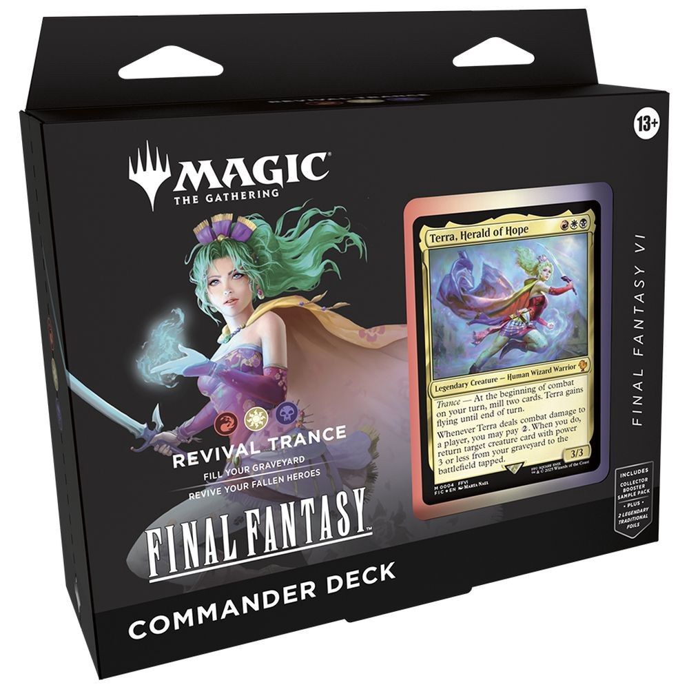 Magic the Gathering Final Fantasy Commander Deck (Styles May Vary)
