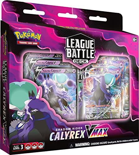 Pokemon TCG: Shadow Rider Calyrex VMAX League Battle Deck