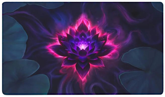 Arcane Fortress Cursed Lotus PC Playmat