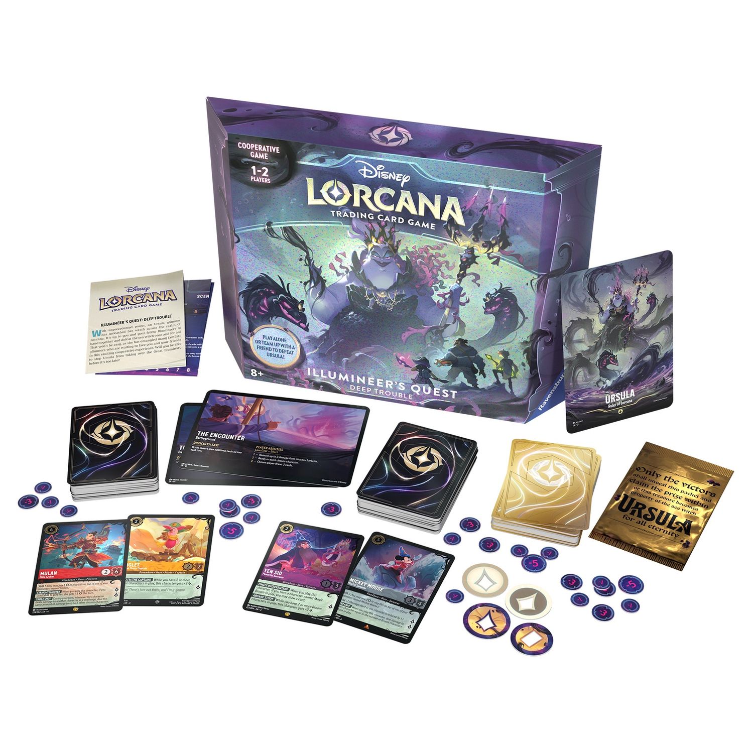 Disney Lorcana TCG - Set 4 - Ursulas Return - Illumineers Quest Gift Set