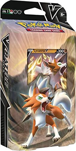 Pokémon TCG: Lycanroc V / Corviknight V Battle Deck
