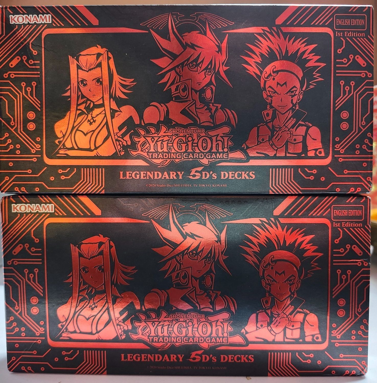 Yu-Gi-Oh! TCG: Legendary 5D's Deck Boxes English 1st Edition