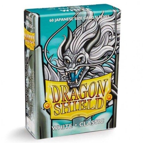 Dragon Shield Japanese Card Sleeves White Classic