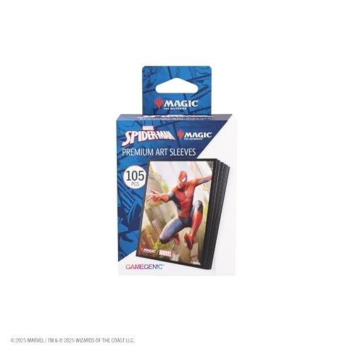 Magic: the Gathering Marvel's Spider-Man Premium Art Sleeves - Spider-Man