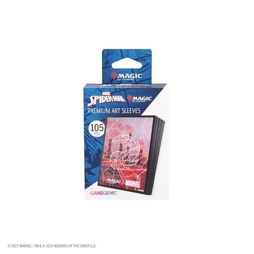 Magic: the Gathering Marvel's Spider-Man Premium Art Sleeves - Mountain