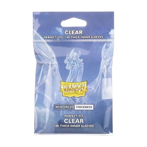 Standard Perfect Fit Thick Inner Sleeves - (100 Sleeves) - Clear