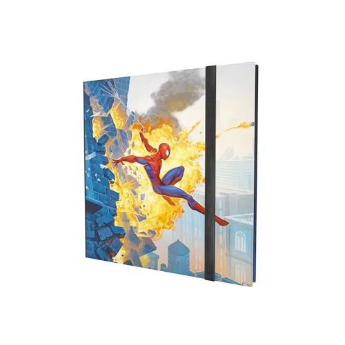 Magic: the Gathering Marvel’s Spider-Man 24-POCKET ALBUM - Official Card Binder Featuring Spider-Man &amp; Green Goblin, Holds 480 Sleeved Car