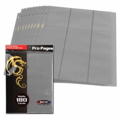 Side Loading 18-Pocket Pro Pages - Grey