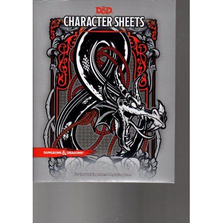 Wizards RPG Team D&amp;D Character Sheets (Paperback)