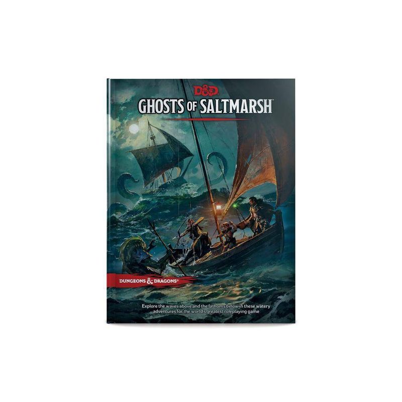 Dungeons &amp; Dragons Ghosts of Saltmarsh Hardcover Book (D&amp;D Adventure)