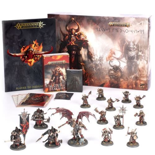 Warhammer Age of Sigmar: Slaves to Darkness Army Set Battleforce Warhammer AOS